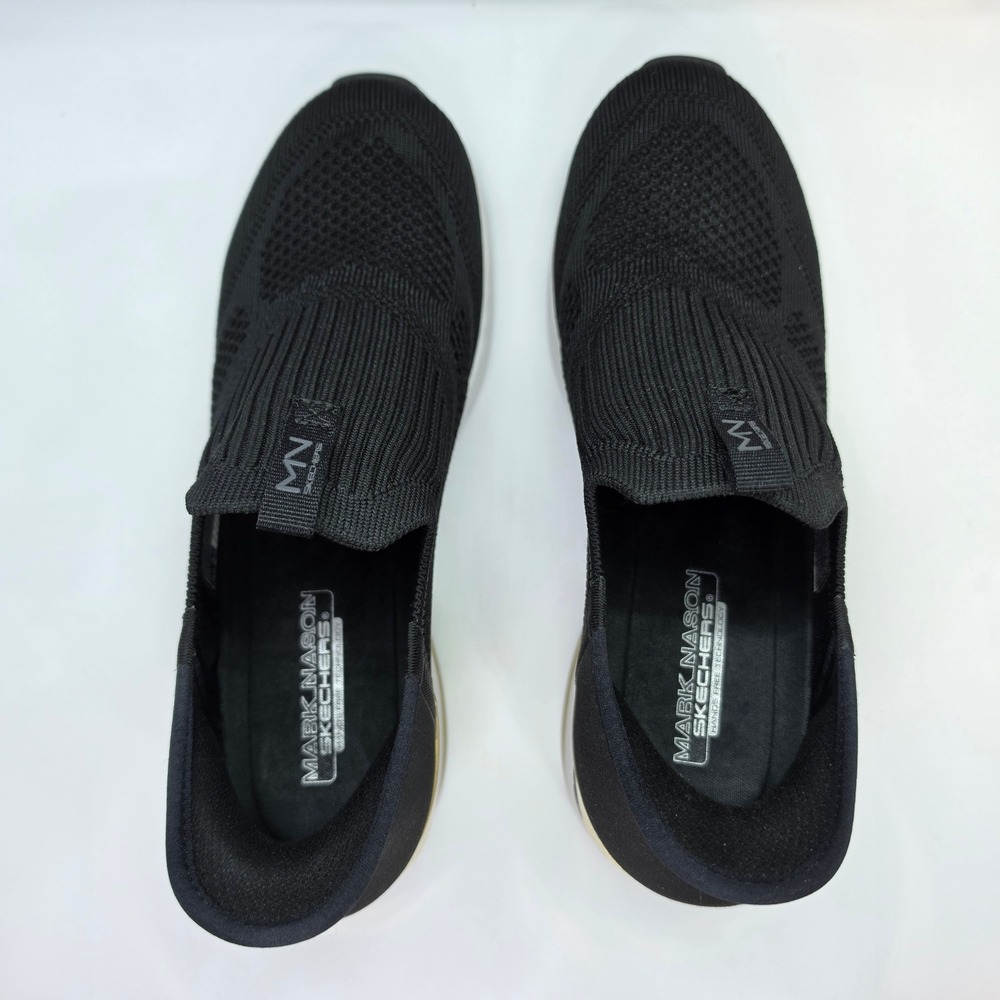 Skechers Mark Nason Slip-Ins A Wedge Crecent Black Gold Sneakers Womens 8 177667 - Picture 4 of 10